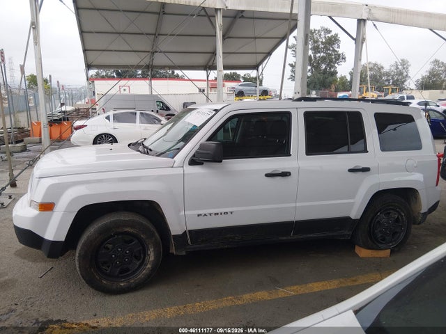 Продажа на аукционе авто 2016 Jeep Patriot Sport, vin: 1C4NJPBAXGD784384, номер лота: 46111177