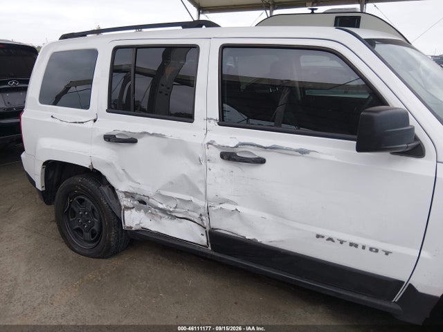 Продажа на аукционе авто 2016 Jeep Patriot Sport, vin: 1C4NJPBAXGD784384, номер лота: 46111177