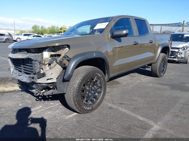 46111194 :رقم المزاد ، 1GCPTEEKXS1175592 vin ، 2025 Chevrolet Colorado 4wd Trail Boss مزاد بيع