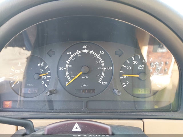Aukcja sprzedaży 1999 Mercedes-benz Ml 320, vin: 4JGAB54E3XA090679, numer aukcji: 46111230