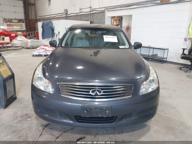 46111243 :رقم المزاد ، JNKCV61F89M365356 vin ، 2009 Infiniti G37x مزاد بيع