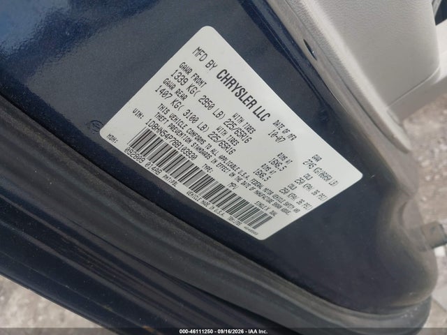 46111250 :رقم المزاد ، 1D8HN54P78B103930 vin ، 2008 Dodge Grand Caravan Sxt مزاد بيع