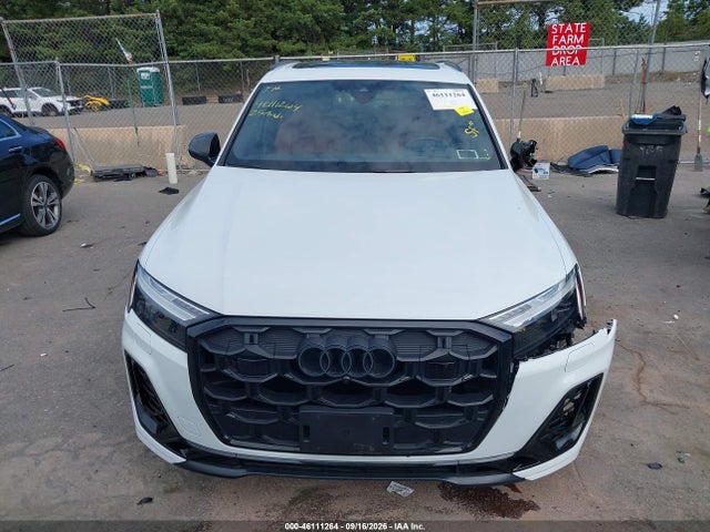 46111264 :رقم المزاد ، WA1VWBF7XSD020072 vin ، 2025 Audi Sq7 Prestige Tfsi Quattro Tiptronic مزاد بيع