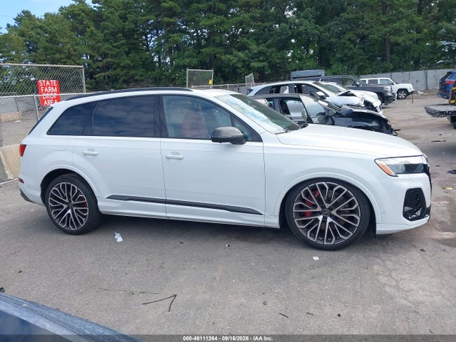 46111264 :رقم المزاد ، WA1VWBF7XSD020072 vin ، 2025 Audi Sq7 Prestige Tfsi Quattro Tiptronic مزاد بيع