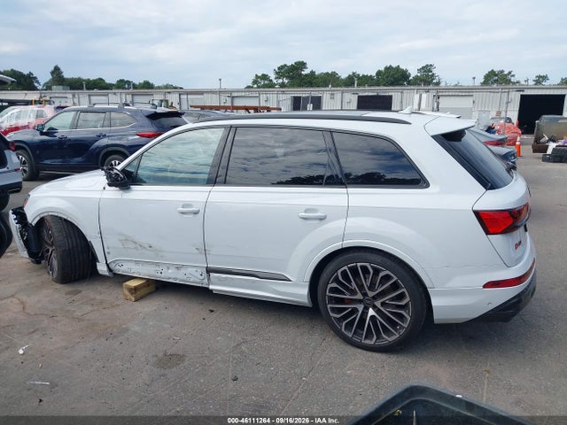 46111264 :رقم المزاد ، WA1VWBF7XSD020072 vin ، 2025 Audi Sq7 Prestige Tfsi Quattro Tiptronic مزاد بيع