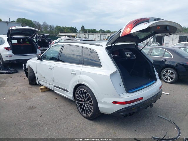 46111264 :رقم المزاد ، WA1VWBF7XSD020072 vin ، 2025 Audi Sq7 Prestige Tfsi Quattro Tiptronic مزاد بيع
