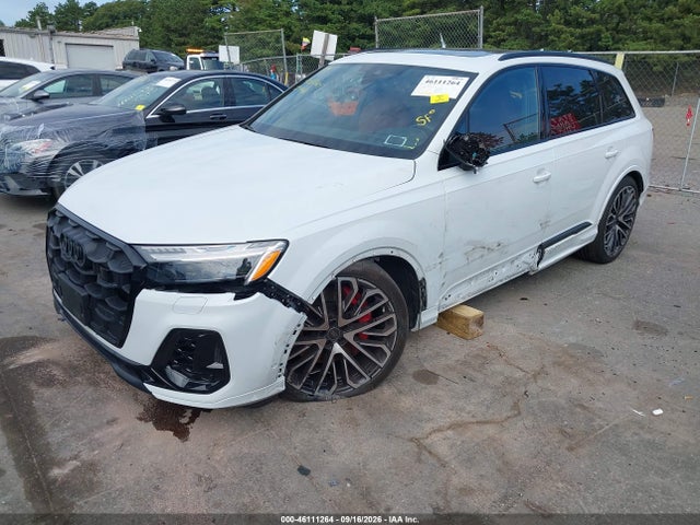 46111264 :رقم المزاد ، WA1VWBF7XSD020072 vin ، 2025 Audi Sq7 Prestige Tfsi Quattro Tiptronic مزاد بيع