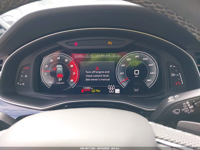 46111264 :رقم المزاد ، WA1VWBF7XSD020072 vin ، 2025 Audi Sq7 Prestige Tfsi Quattro Tiptronic مزاد بيع