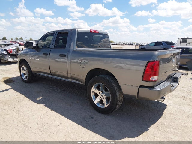 46111266 :رقم المزاد ، 1C6RD7FT2CS303559 vin ، 2012 Ram 1500 Express مزاد بيع
