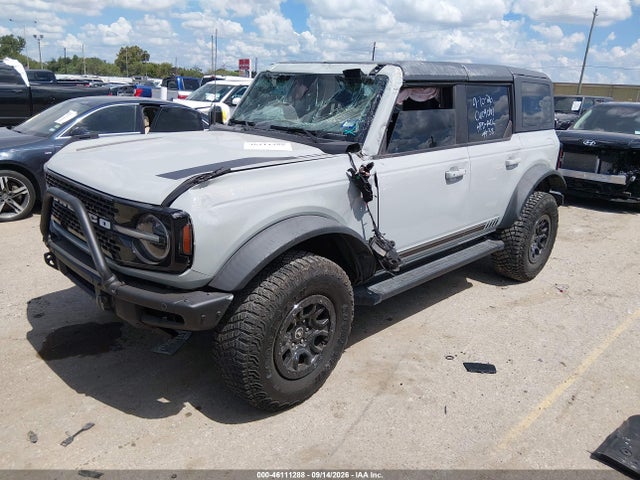 2021 Ford Bronco First Edition მანქანა იყიდება აუქციონზე, vin: 1FMEE5EP9MLA41351, აუქციონის ნომერი: 46111288