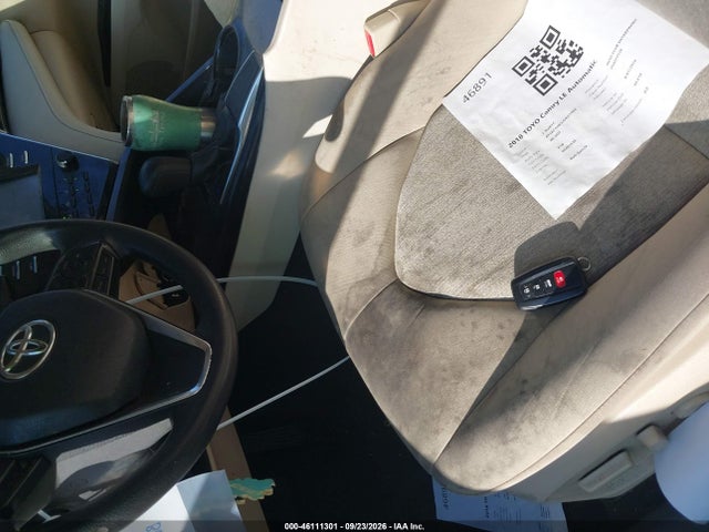 Продаж на аукціоні авто 2018 Toyota Camry Le, vin: 4T1B11HK3JU631963, номер лоту: 46111301