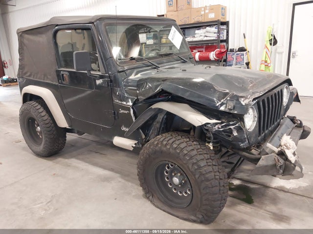 Продаж на аукціоні авто 2002 Jeep Wrangler Sport, vin: 1J4FA49S92P716287, номер лоту: 46111358