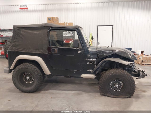 Продаж на аукціоні авто 2002 Jeep Wrangler Sport, vin: 1J4FA49S92P716287, номер лоту: 46111358