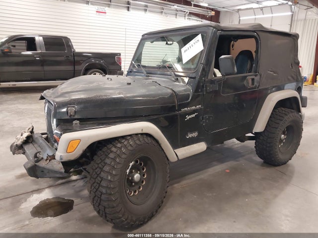 Продаж на аукціоні авто 2002 Jeep Wrangler Sport, vin: 1J4FA49S92P716287, номер лоту: 46111358