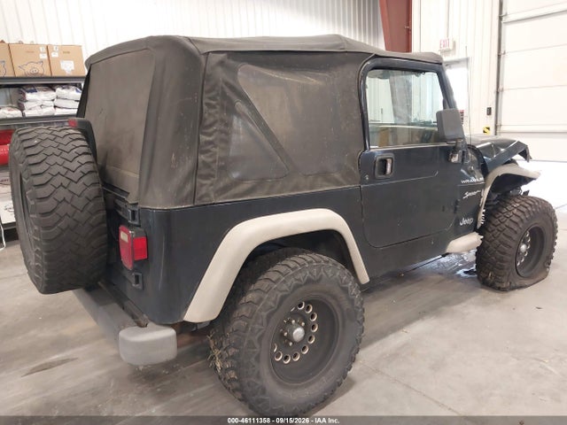 Продаж на аукціоні авто 2002 Jeep Wrangler Sport, vin: 1J4FA49S92P716287, номер лоту: 46111358