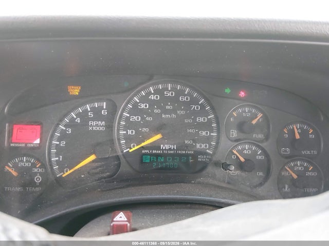 Продажа на аукционе авто 2000 Chevrolet Silverado 2500 Lt, vin: 1GCGK29U4YE400507, номер лота: 46111368