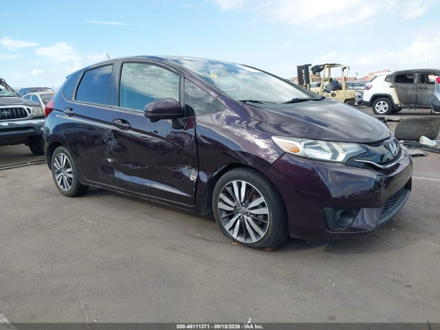 46111371 :رقم المزاد ، 3HGGK5H8XFM730666 vin ، 2015 Honda Fit Ex/ex-l مزاد بيع