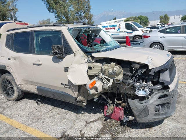 Продаж на аукціоні авто 2015 Jeep Renegade Latitude, vin: ZACCJBBT2FPB26716, номер лоту: 46111513