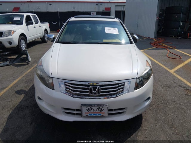 46111528 :رقم المزاد ، 1HGCP3F81AA031682 vin ، 2010 Honda Accord 3.5 Ex-l مزاد بيع