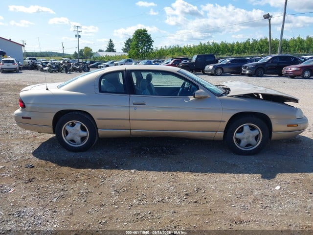 1999 Chevrolet Monte Carlo Ls მანქანა იყიდება აუქციონზე, vin: 2G1WW12M3X9259752, აუქციონის ნომერი: 46111540