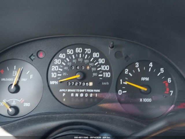 1999 Chevrolet Monte Carlo Ls მანქანა იყიდება აუქციონზე, vin: 2G1WW12M3X9259752, აუქციონის ნომერი: 46111540