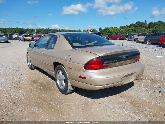 1999 Chevrolet Monte Carlo Ls მანქანა იყიდება აუქციონზე, vin: 2G1WW12M3X9259752, აუქციონის ნომერი: 46111540