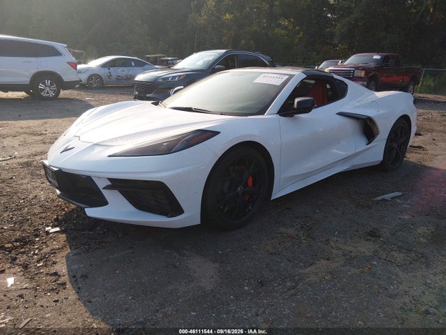 46111544 :رقم المزاد ، 1G1Y62D45L5106440 vin ، 2020 Chevrolet Corvette Stingray مزاد بيع