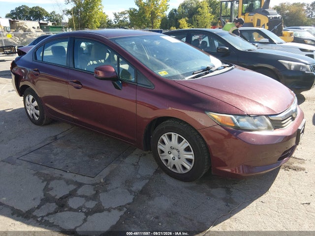 Продаж на аукціоні авто 2012 Honda Civic Lx, vin: 2HGFB2F53CH553259, номер лоту: 46111597