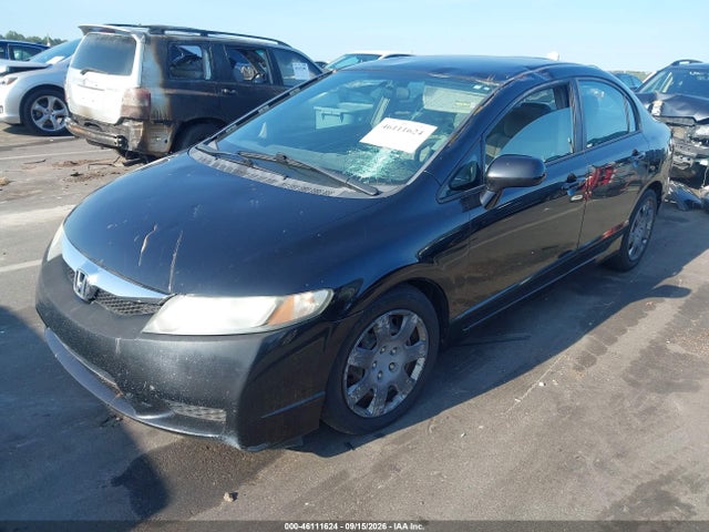 46111624 :رقم المزاد ، 2HGFA1F56AH325931 vin ، 2010 Honda Civic Lx مزاد بيع