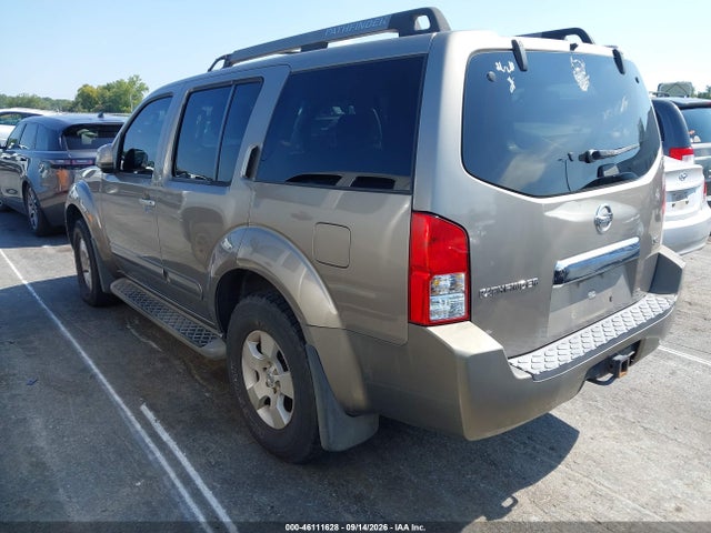 Продажа на аукционе авто 2005 Nissan Pathfinder Se, vin: 5N1AR18W85C732211, номер лота: 46111628