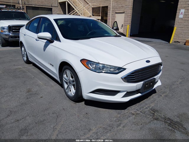 Продаж на аукціоні авто 2018 Ford Fusion Hybrid S, vin: 3FA6P0UU1JR271546, номер лоту: 46111664