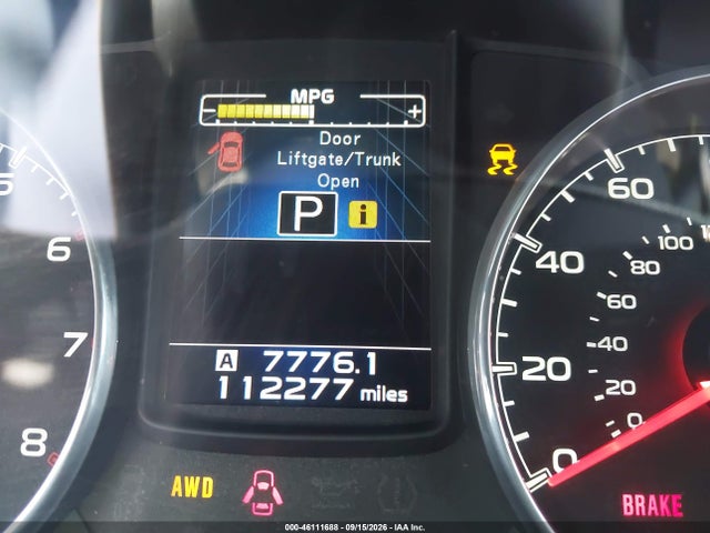 Subaru Outback 2.5i Limited 2014 4S4BRBMC3E3284661 Image 15