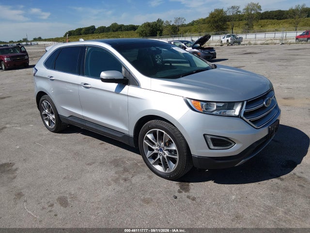 Auction sale of the 2016 Ford Edge Titanium, vin: 2FMPK3K94GBB60215, lot number: 46111777