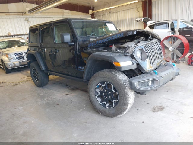 46111788 :رقم المزاد ، 1C4JJXR65PW556054 vin ، 2023 Jeep Wrangler 4xe Rubicon 4x4 مزاد بيع