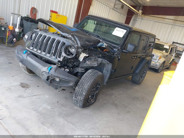 46111788 :رقم المزاد ، 1C4JJXR65PW556054 vin ، 2023 Jeep Wrangler 4xe Rubicon 4x4 مزاد بيع