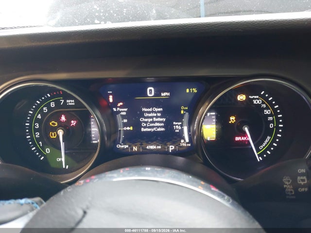 46111788 :رقم المزاد ، 1C4JJXR65PW556054 vin ، 2023 Jeep Wrangler 4xe Rubicon 4x4 مزاد بيع