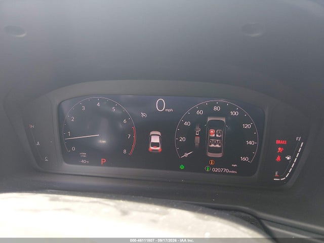 46111807 :رقم المزاد ، 1HGCY1F28PA057458 vin ، 2023 Honda Accord Lx مزاد بيع