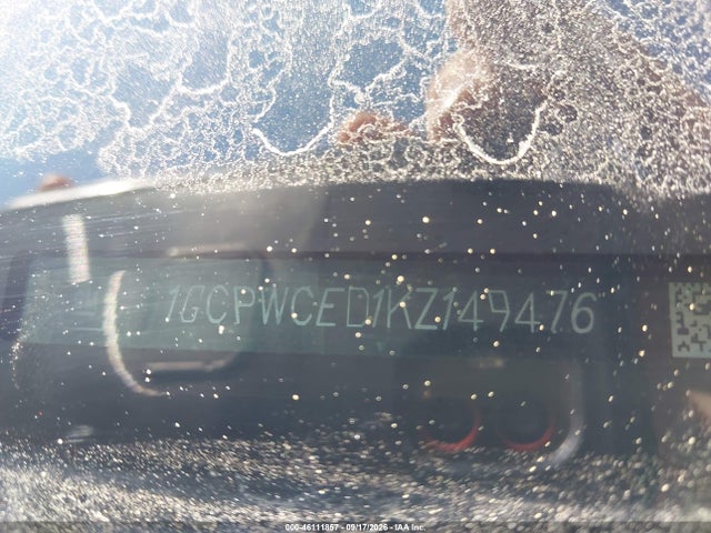 46111857 :رقم المزاد ، 1GCPWCED1KZ149476 vin ، 2019 Chevrolet Silverado 1500 Lt مزاد بيع