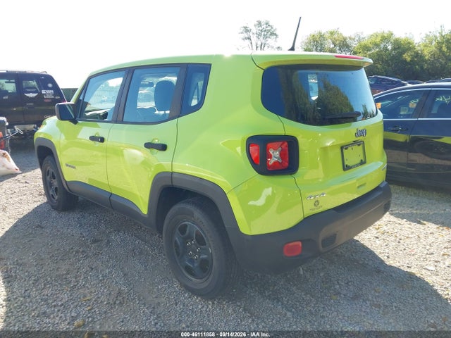 Aukcja sprzedaży 2018 Jeep Renegade Sport 4x4, vin: ZACCJBAH1JPH36371, numer aukcji: 46111858