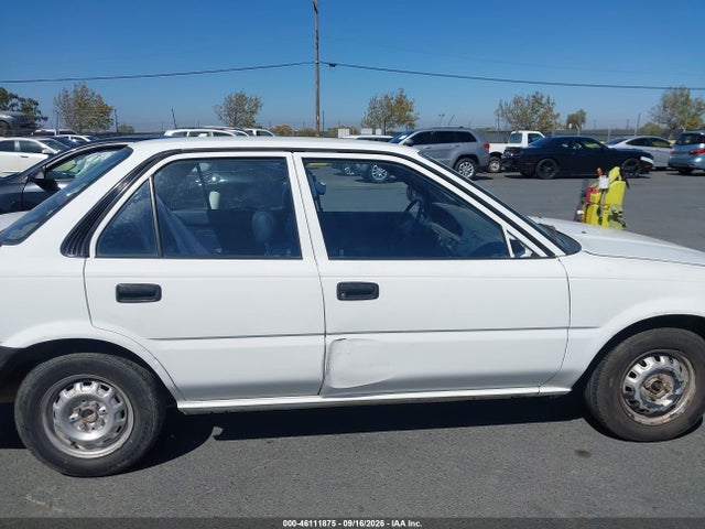 46111875 :رقم المزاد ، JT2AE91AXL3390277 vin ، 1990 Toyota Corolla مزاد بيع
