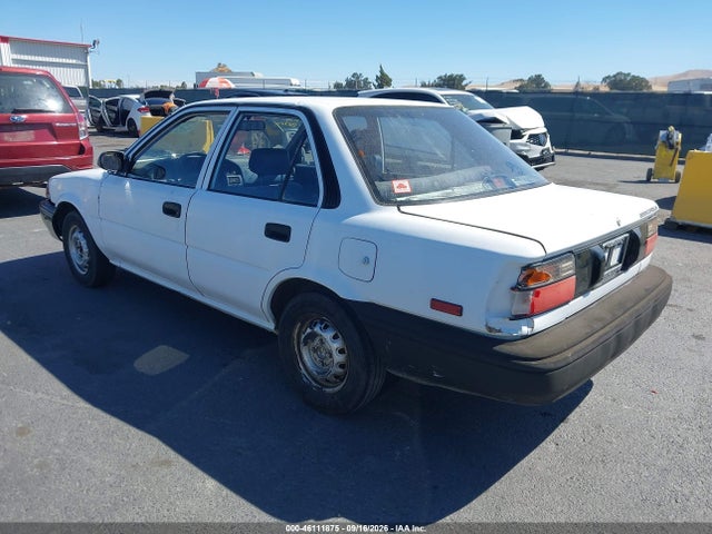 46111875 :رقم المزاد ، JT2AE91AXL3390277 vin ، 1990 Toyota Corolla مزاد بيع