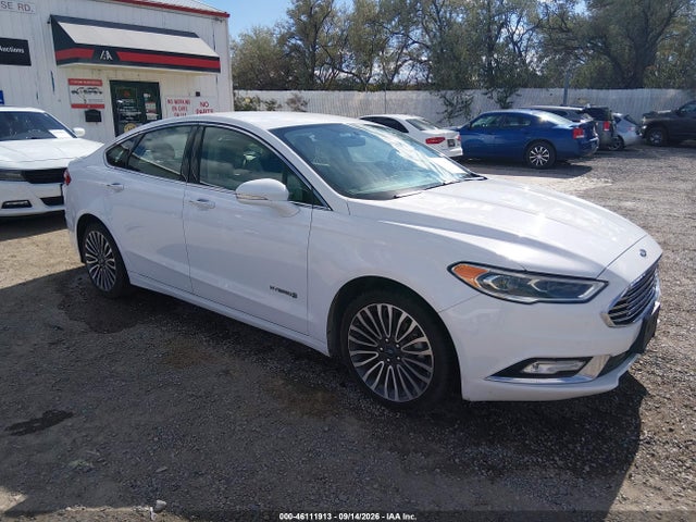 Продажа на аукционе авто 2018 Ford Fusion Hybrid Titanium, vin: 3FA6P0RU7JR250287, номер лота: 46111913