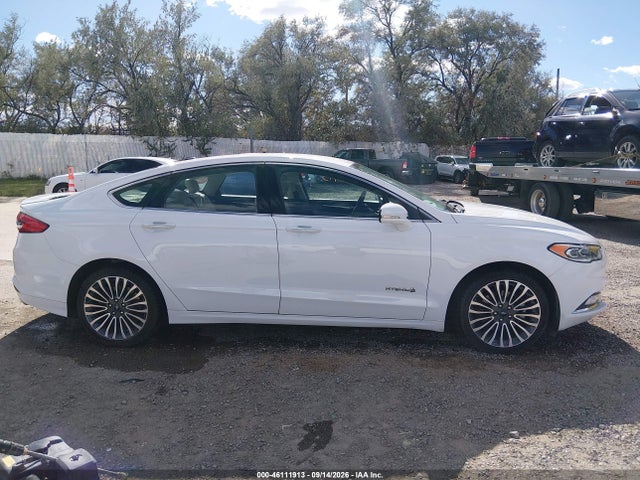 Продажа на аукционе авто 2018 Ford Fusion Hybrid Titanium, vin: 3FA6P0RU7JR250287, номер лота: 46111913