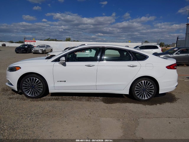 Продажа на аукционе авто 2018 Ford Fusion Hybrid Titanium, vin: 3FA6P0RU7JR250287, номер лота: 46111913