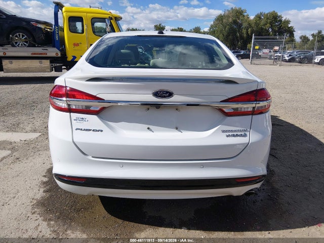 Продажа на аукционе авто 2018 Ford Fusion Hybrid Titanium, vin: 3FA6P0RU7JR250287, номер лота: 46111913