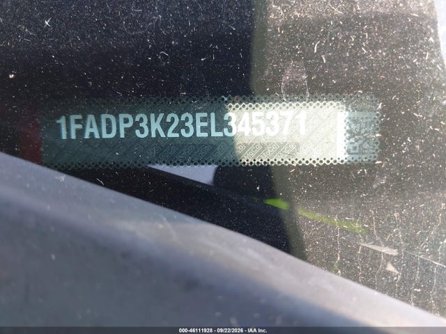Продаж на аукціоні авто 2014 Ford Focus Se, vin: 1FADP3K23EL345371, номер лоту: 46111928