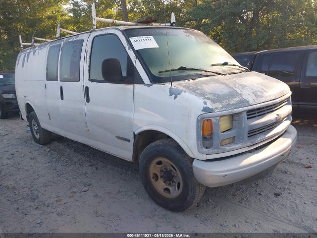 2001 Chevrolet Express მანქანა იყიდება აუქციონზე, vin: 1GCGG29R311156391, აუქციონის ნომერი: 46111931