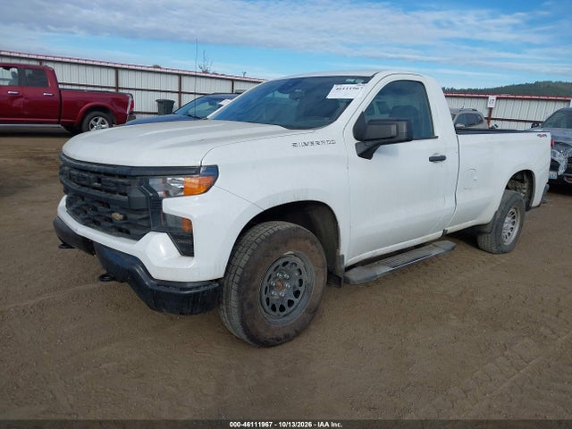 Aukcja sprzedaży 2022 Chevrolet Silverado 1500 4wd  Long Bed Wt, vin: 3GCNDAED1NG509822, numer aukcji: 46111967