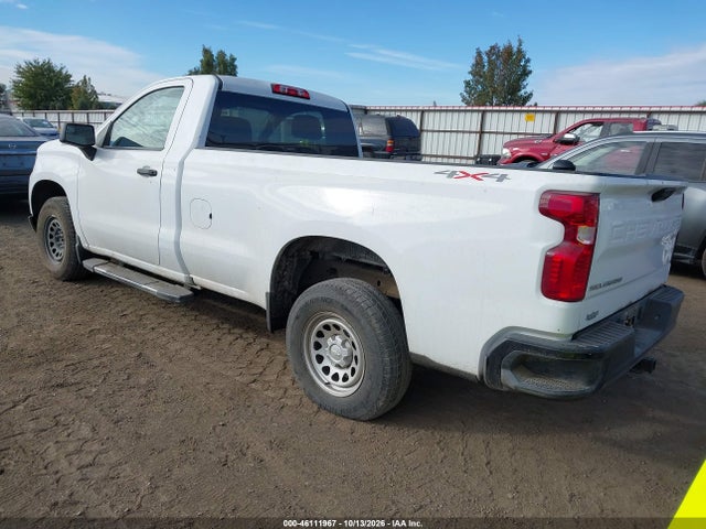 Aukcja sprzedaży 2022 Chevrolet Silverado 1500 4wd  Long Bed Wt, vin: 3GCNDAED1NG509822, numer aukcji: 46111967