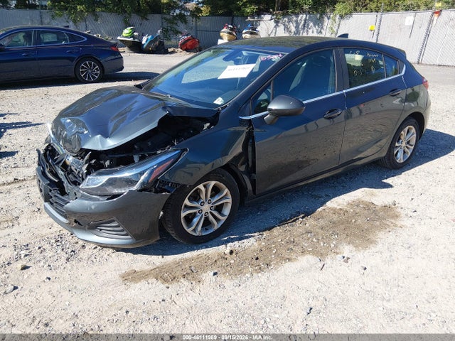 46111989 :رقم المزاد ، 3G1BE6SM7KS539071 vin ، 2019 Chevrolet Cruze Lt مزاد بيع